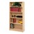 Stevens Industries Laminate Bookcase<br>72" high unit shown in Maple Finish)